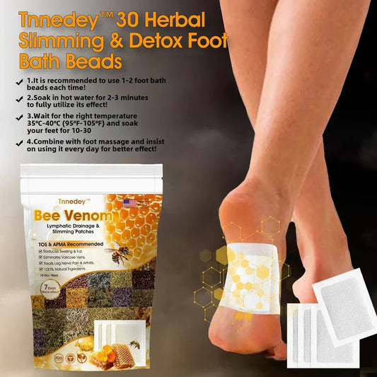 Bee Venom™ Lymphatic Drainage & Slimming Foot Patches
