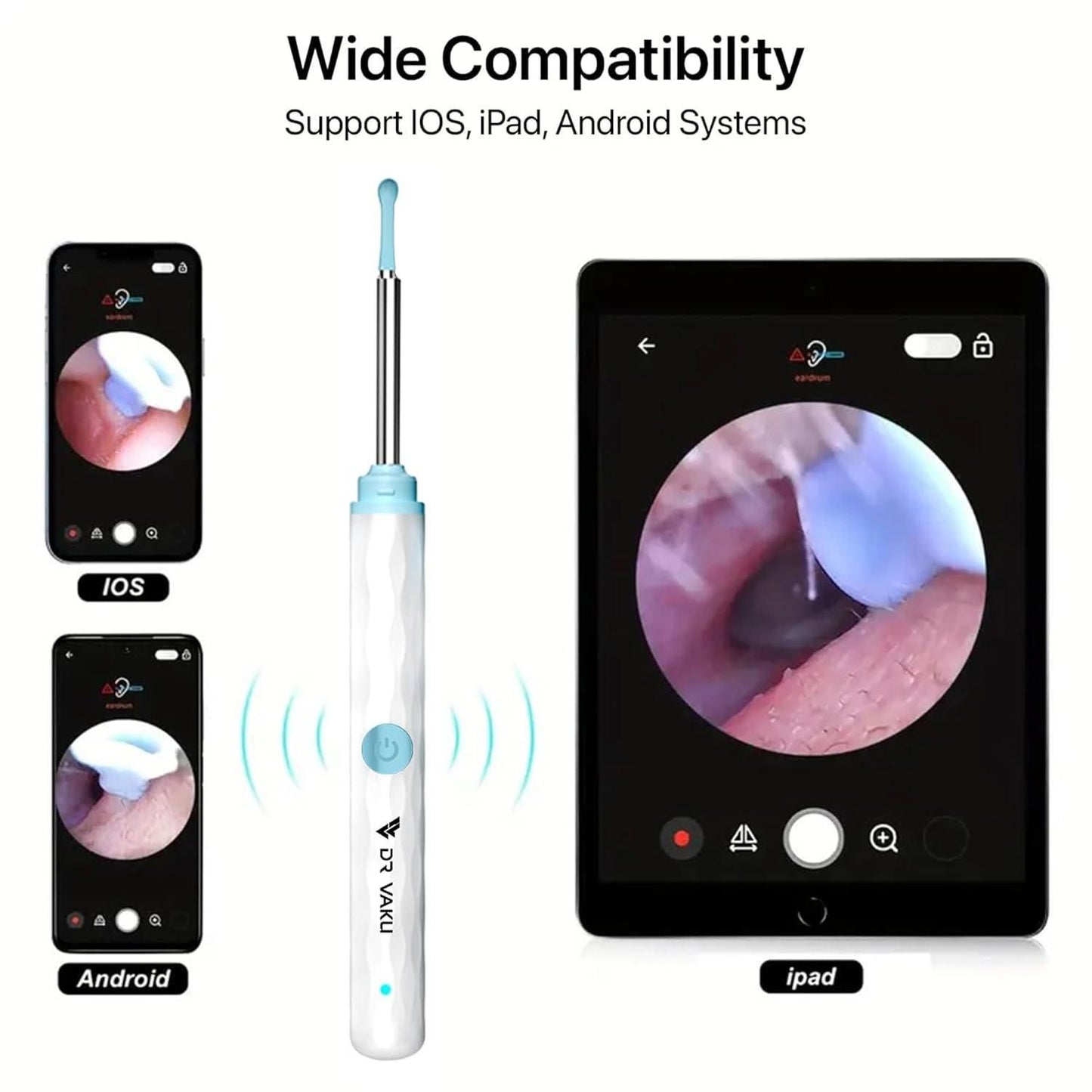 Smart Ear Waxx™ Cleaner With Camera HD | 1080P | 1Yr Warranty