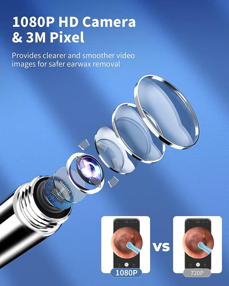 Smart Ear Waxx™ Cleaner With Camera HD | 1080P | 1Yr Warranty
