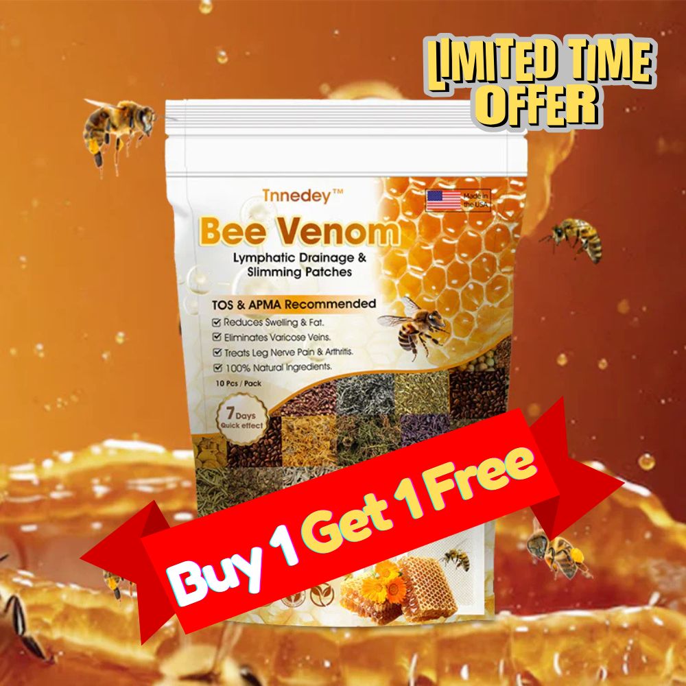 Bee Venom™ Lymphatic Drainage & Slimming Foot Patches (Super Quality 2.0)