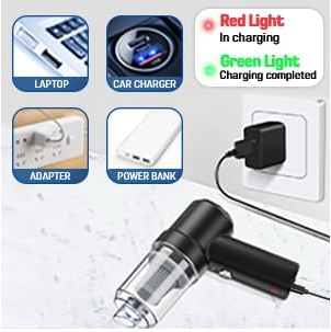 Powerful Vacuum Cleanerr™ | Car+Home | Rechargeable