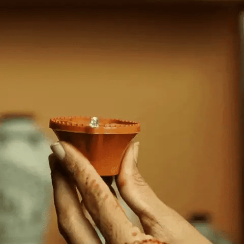 🌟 Water Sensor Diya Set – Electric LED Diyas (Shankh™)