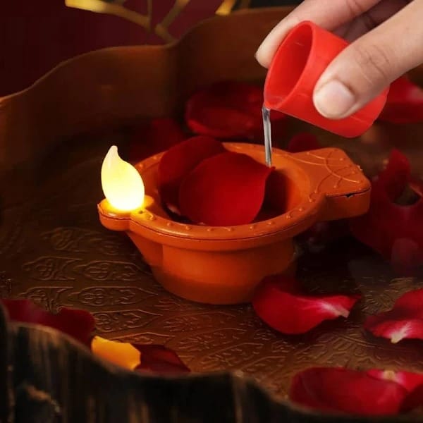 🪔 Akhand Jyot™ – Premium Water Sensor Diya