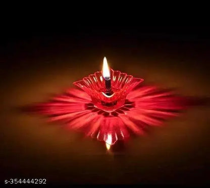 🌈 3D Reusable Reflective Shadow Colourful Water Sensor Diya